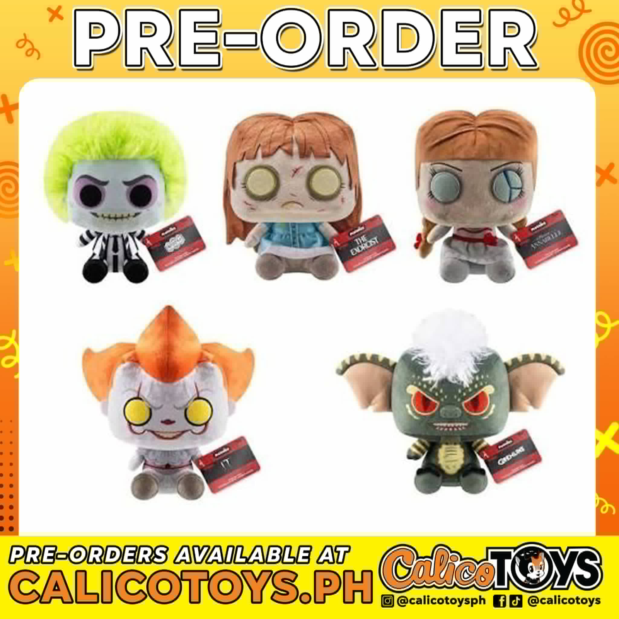 PRE-ORDER Funko POP! Horror Series 7-Inch Plush