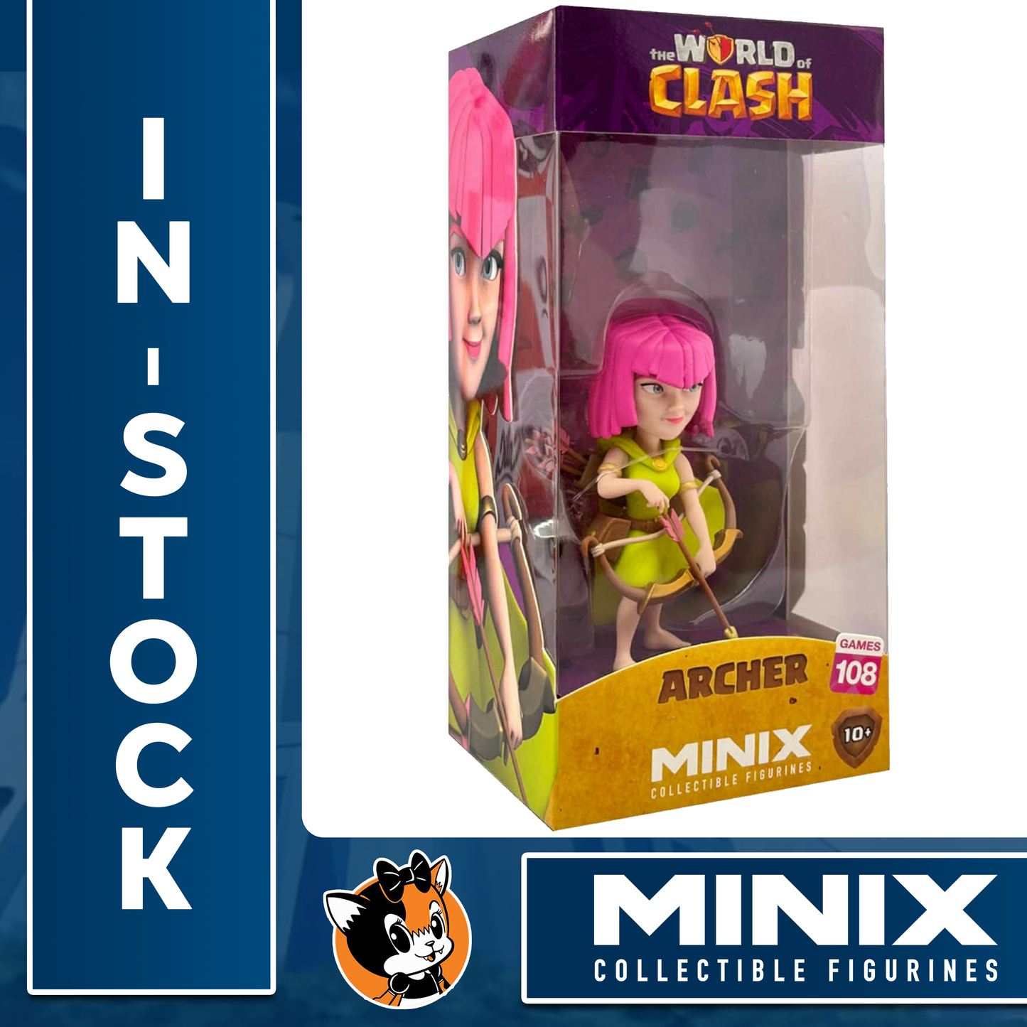 Minix Videogames - World Of Clash - Archery 108