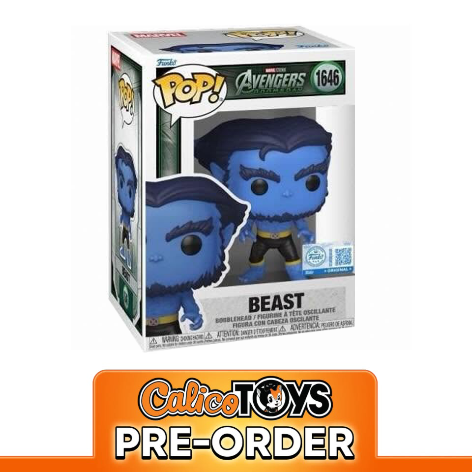PRE ORDER Funko POP! Marvel: Avengers Doomsday - Beast #1646 (Walmart Exclusive)