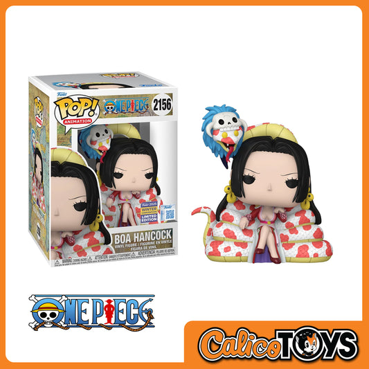 PRE-ORDER - Funko POP! Animation: One Piece - Boa Hancock on Throne (2025 Winter Convention Limited Edition) #2156