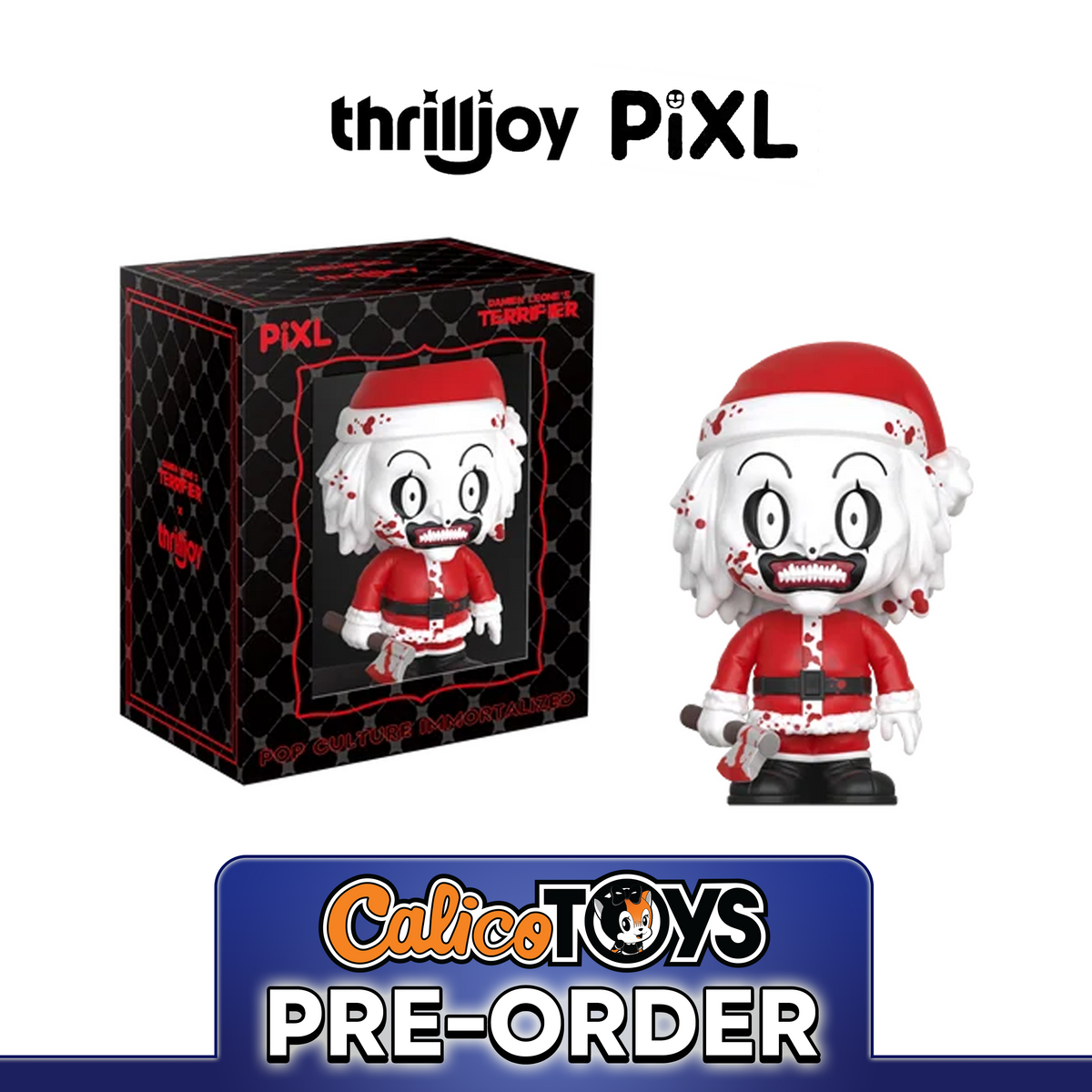 PRE ORDER Thrilljoy PIXL: Terrifier - Art the Clown The Jolly Mini Figure