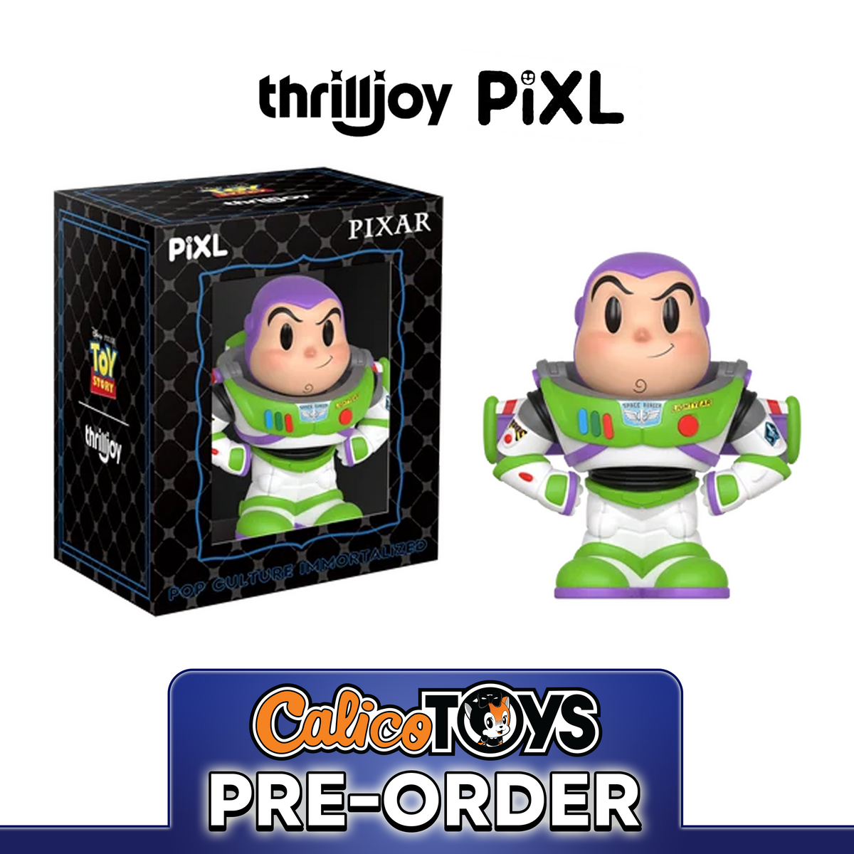 PRE ORDER Thrilljoy PIXL: Disney Pixar's Toy Story - Buzz Lightyear Mini Figure