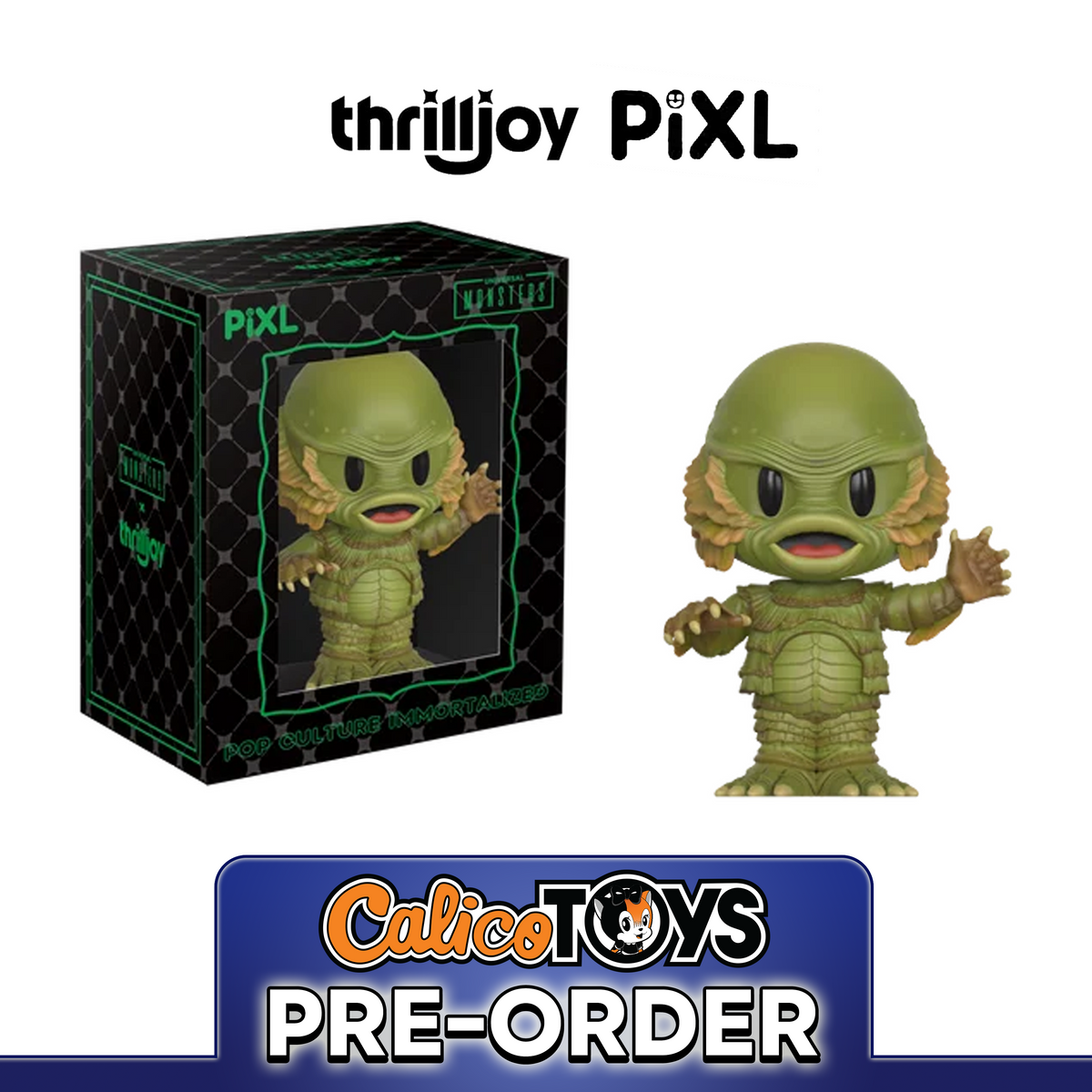 PRE ORDER Thrilljoy PIXL: Universal Monsters - Gill-Man Mini Figure