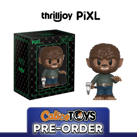 PRE ORDER Thrilljoy PIXL: Universal Monsters - The Wolf Man Mini Figure