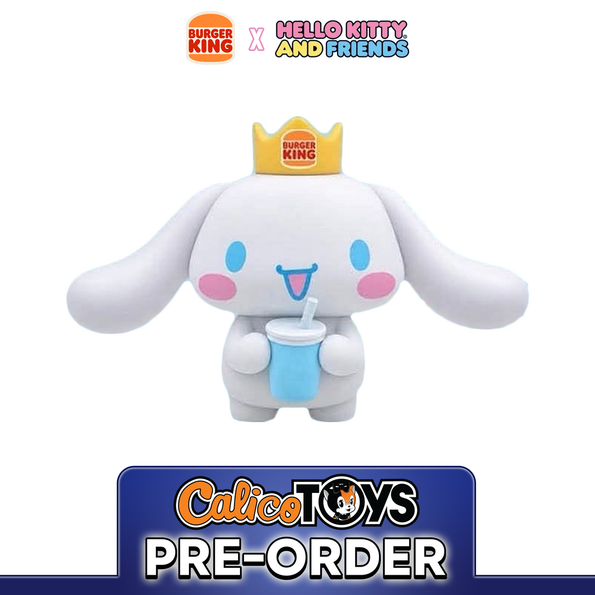 PRE ORDER Burger King x Hello Kitty and Friend - Cinnamoroll