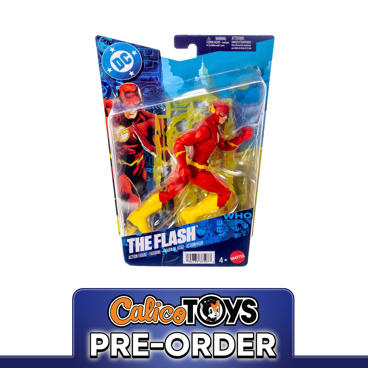 PRE ORDER Mattel: DC Premier - The Flash 6-Inch Action Figure
