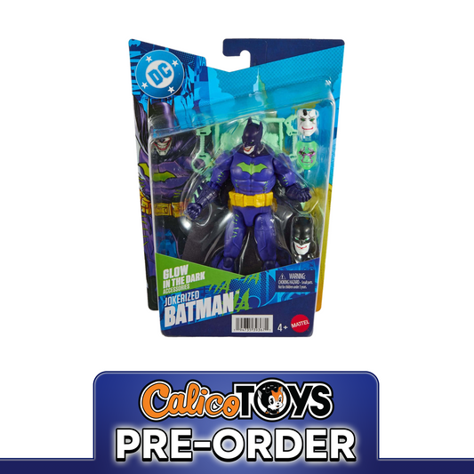 PRE ORDER Mattel: DC Premier - Jokerized Batman 6-Inch Action Figure