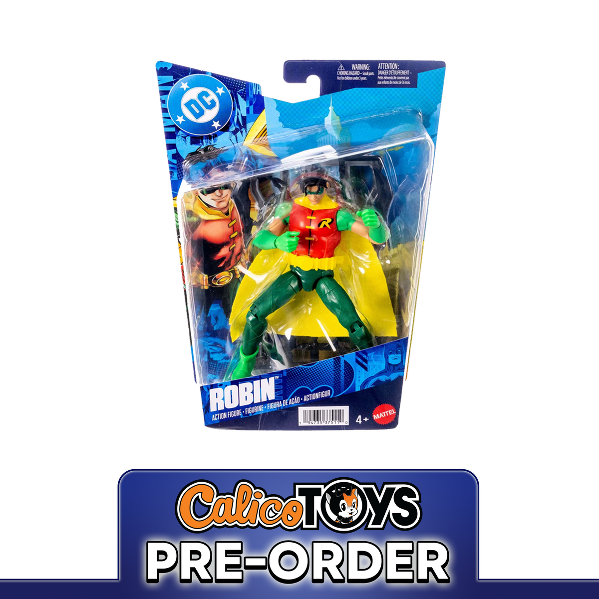 PRE ORDER Mattel: DC Premier - Robin 6-Inch Action Figure