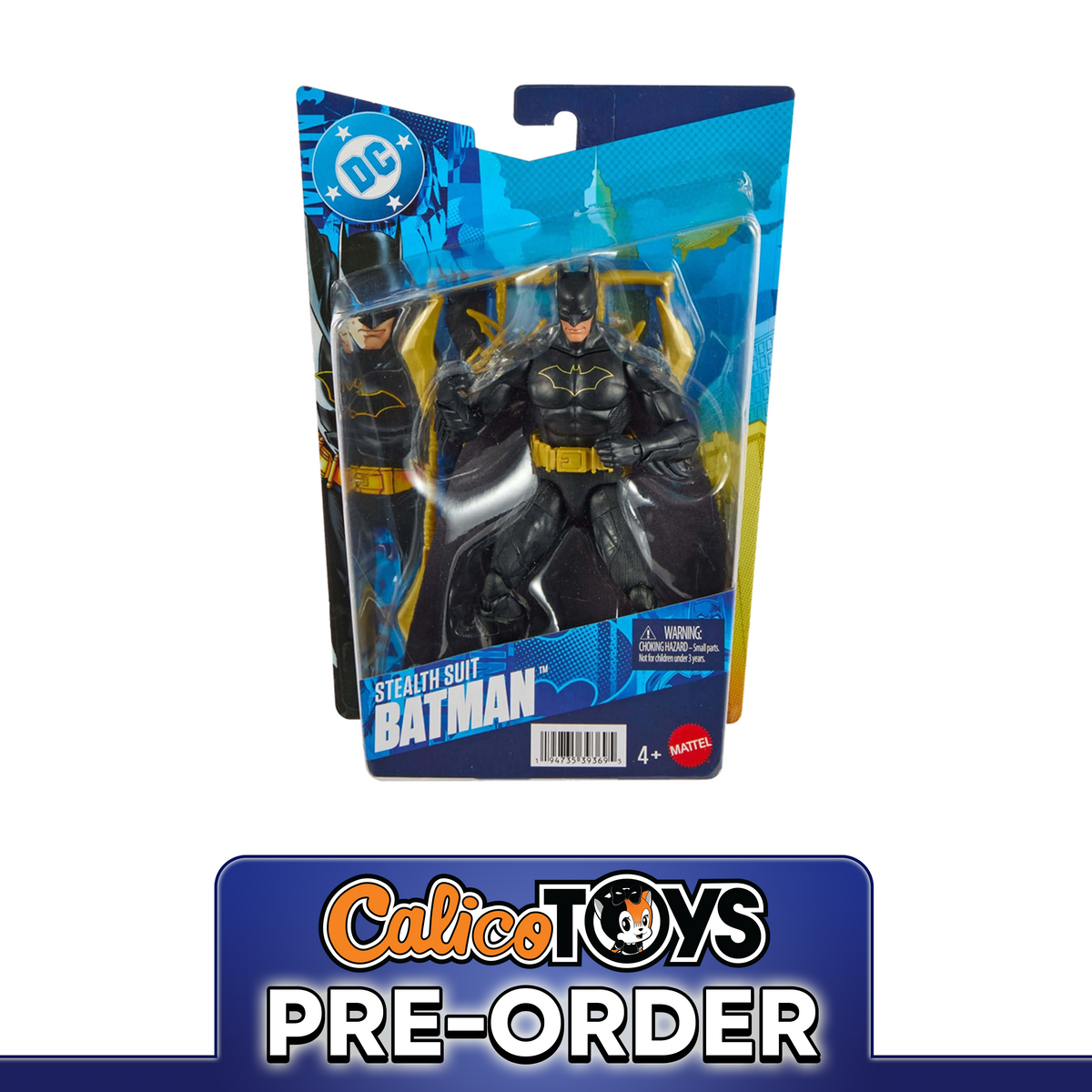 PRE ORDER Mattel: DC Premier - Stealth Suit Batman 6-Inch Action Figure