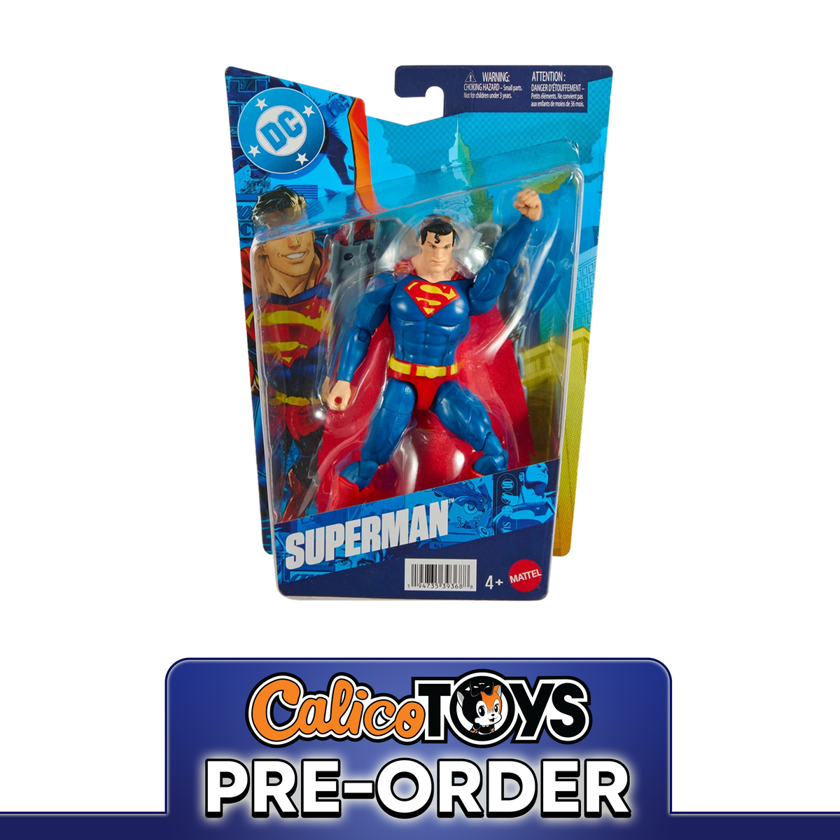 PRE ORDER Mattel: DC Premier - Superman 6-Inch Action Figure