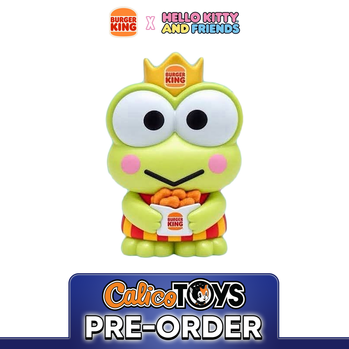PRE ORDER Burger King x Hello Kitty and Friend - Keroppi