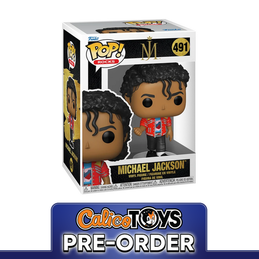 PRE ORDER Funko POP! Rocks: Michael Jackson Beat It #491