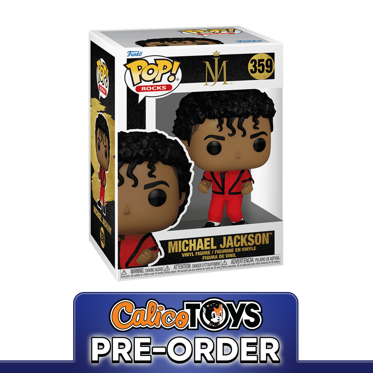 PRE ORDER Funko POP! Rocks: Michael Jackson Thriller #359