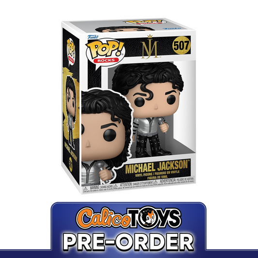 PRE ORDER Funko POP! Rocks: Michael Jackson Bad Tour #507