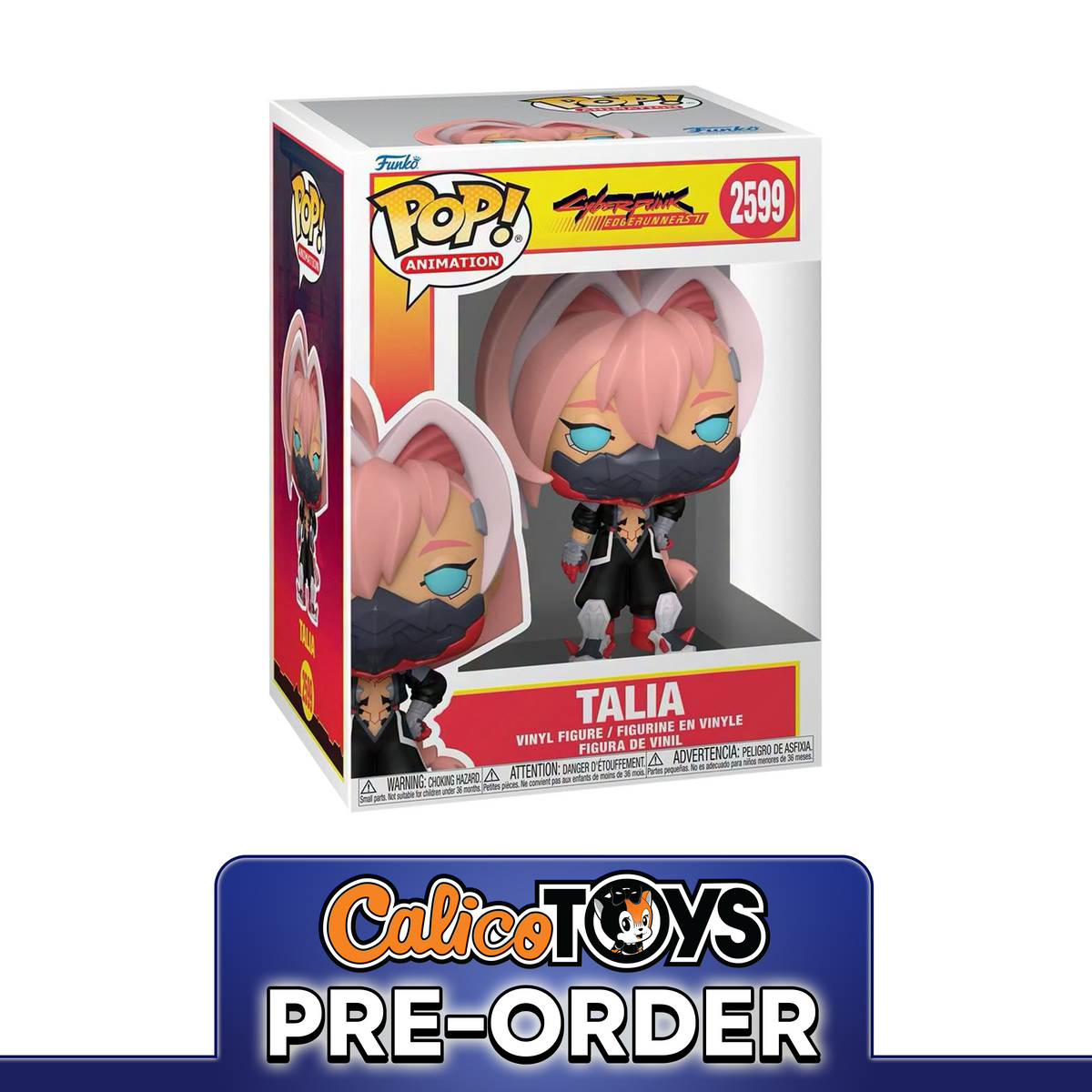PRE ORDER Funko POP! Animation: Cyberpunk: Edgerunners - Talia #2599