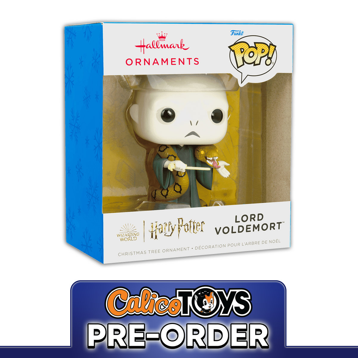 PRE ORDER Funko POP! Hallmark Ornament: Harry Potter - Lord Voldemort