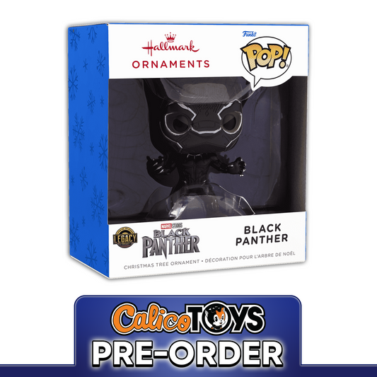 PRE ORDER Funko POP! Hallmark Ornament: Marvel Black Panther - Black Panther
