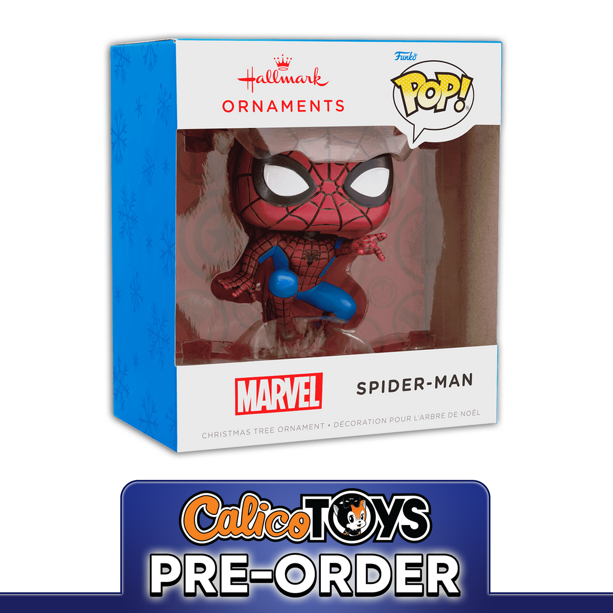 PRE ORDER Funko POP! Hallmark Ornament: Marvel - Spider-Man Deco