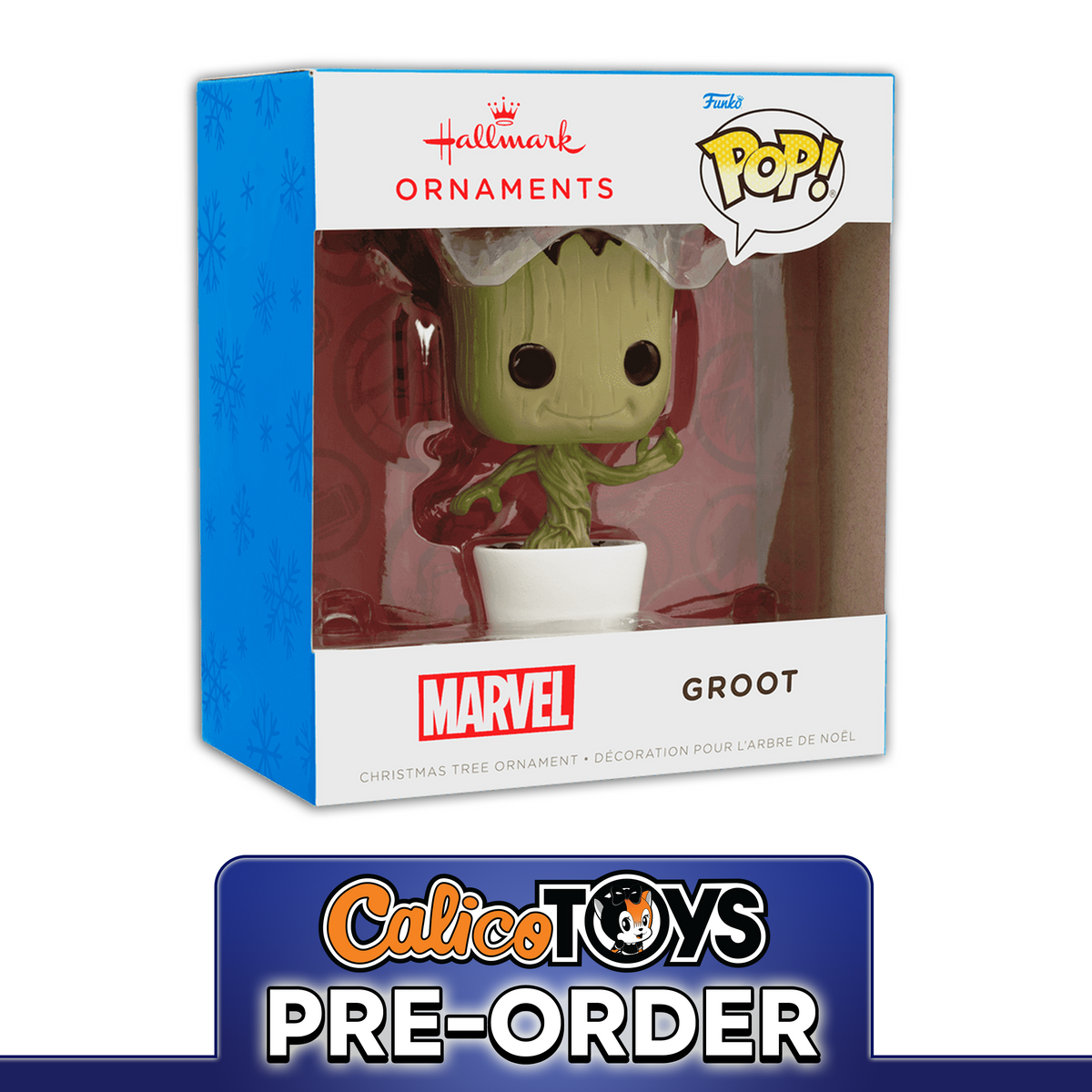 PRE ORDER Funko POP! Hallmark Ornament: Marvel - Dancing Groot
