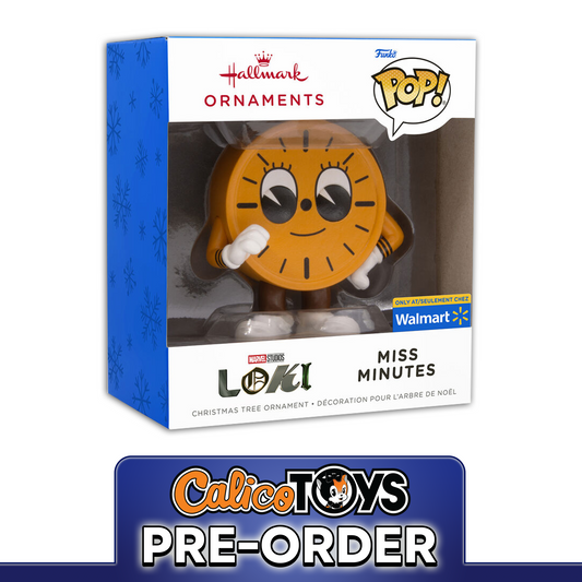 PRE ORDER Funko POP! Hallmark Ornament: Marvel Loki - Miss Minutes (Walmart Exclusive)