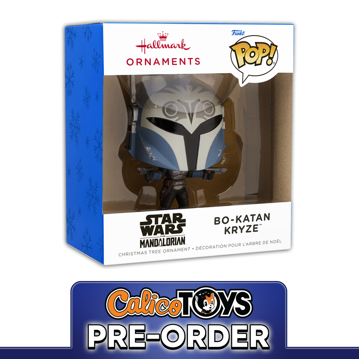 PRE ORDER Funko POP! Hallmark Ornament: Star Wars: The Mandalorian - Bo-Katan Kryze