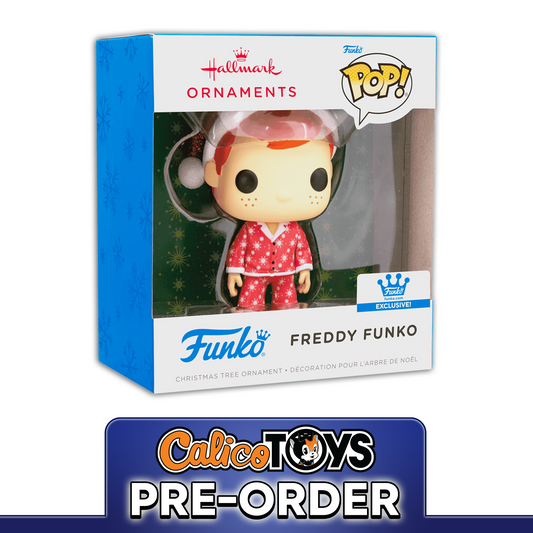 PRE ORDER Funko POP! Hallmark Ornament: Funko - Freddy in Holiday Pajamas (Funko Shop Exclusive)
