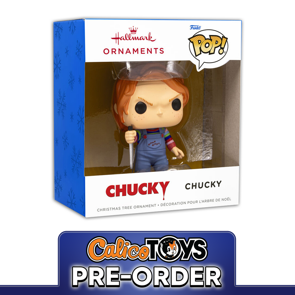 PRE ORDER Funko POP! Hallmark Ornament: Chucky - Chucky