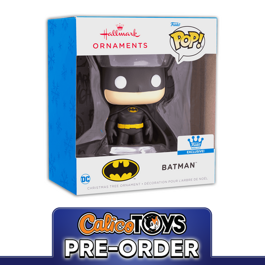 PRE ORDER Funko POP! Hallmark Ornament: Dc Batman - Batman (Funko Shop Exclusive)