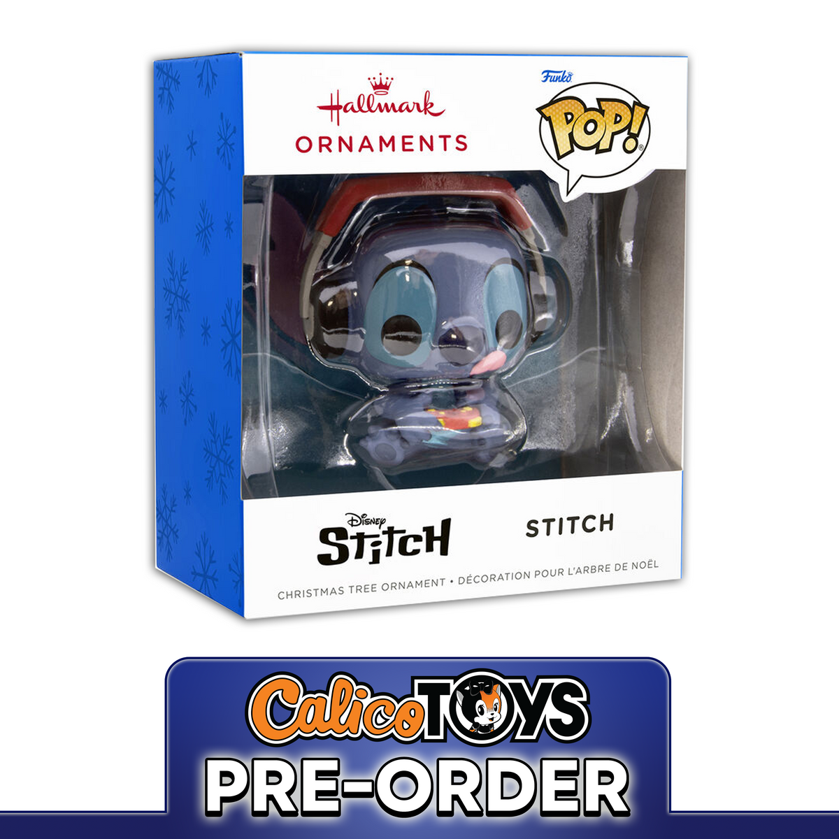 PRE ORDER Funko POP! Hallmark Ornament: Disney Stitch - Stitch Gamer