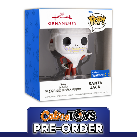 PRE ORDER Funko POP! Hallmark Ornament: Disney's The Nightmare Before Christmas - Santa Jack (Walmart Exclusive)