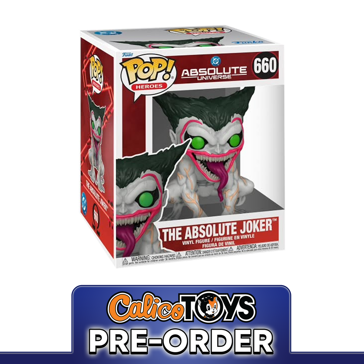 PRE ORDER POP! Heroes: Absolute Universe - The Absolute Joker 6inch #660