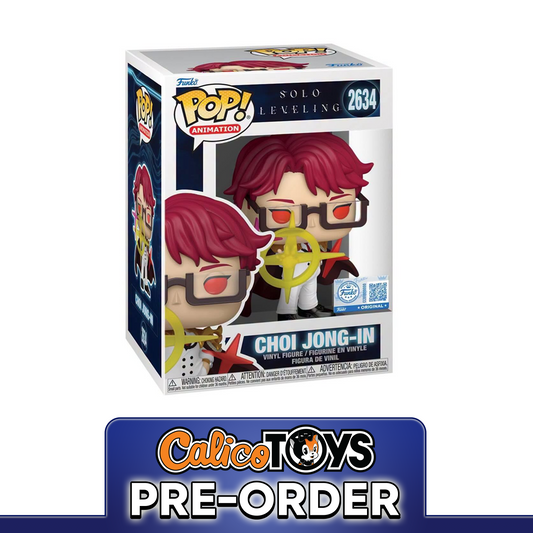PRE ORDER POP! Animation: Solo Leveling - Choi Jong-In #2634 (vRare Exclusive)