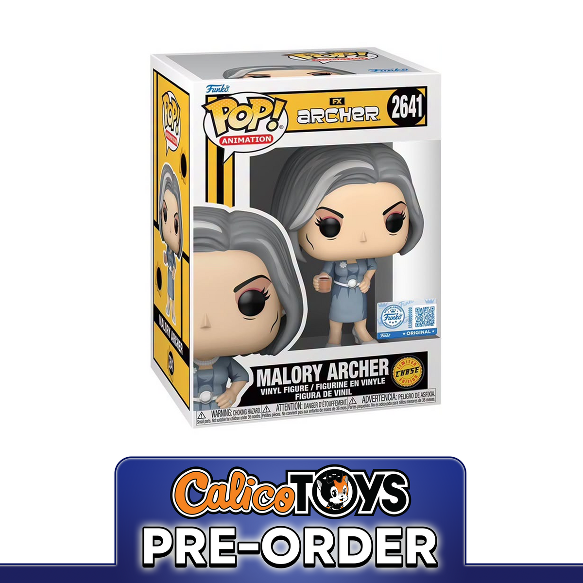 PRE-ORDER POP! Animation: Archer - Malory Archer CHASE #2641 (Funko Shop Exclusive)