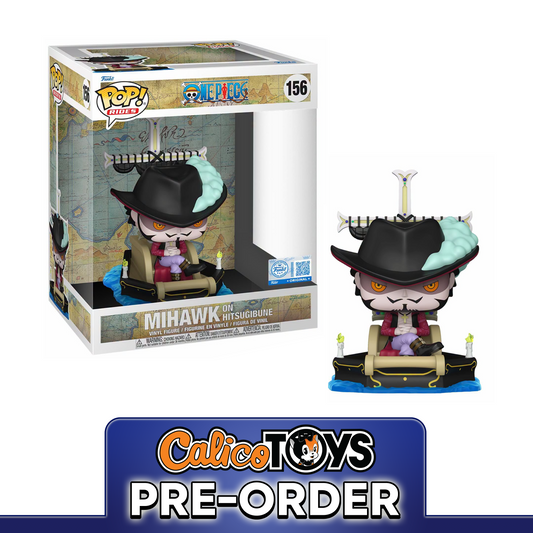 PRE ORDER POP! Rides: One Piece - Mihawk on Hitsugibune #156 (Entertainment Earth Exclusive)