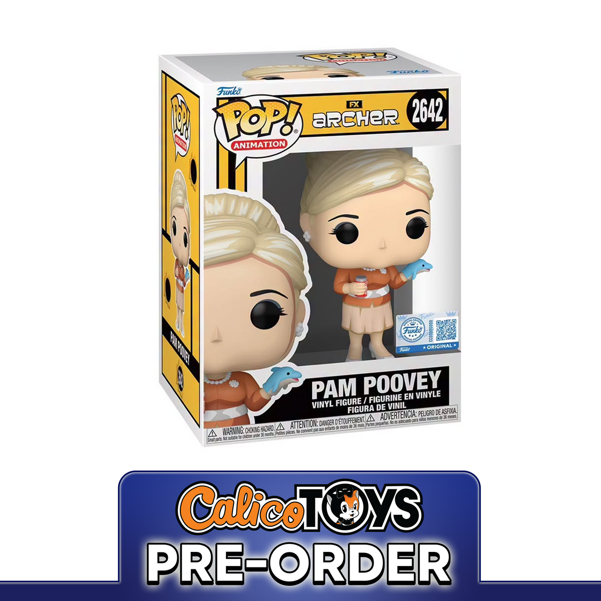 PRE-ORDER POP! Animation: Archer - Pam Poovey #2642 (Funko Shop Exclusive)