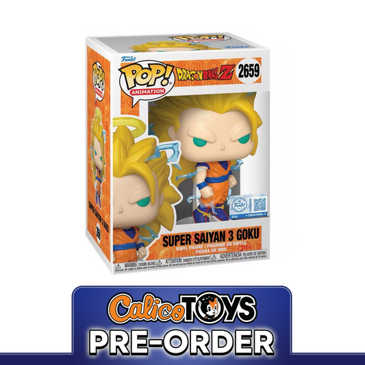 PRE-ORDER POP! Animation: Dragon Ball Z - Super Saiyan 3 Goku #2659 (Toy Temple Exclusive)