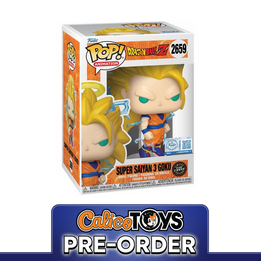 PRE-ORDER POP! Animation: Dragon Ball Z - Super Saiyan 3 Goku CHASE #2659 (Toy Temple Exclusive)