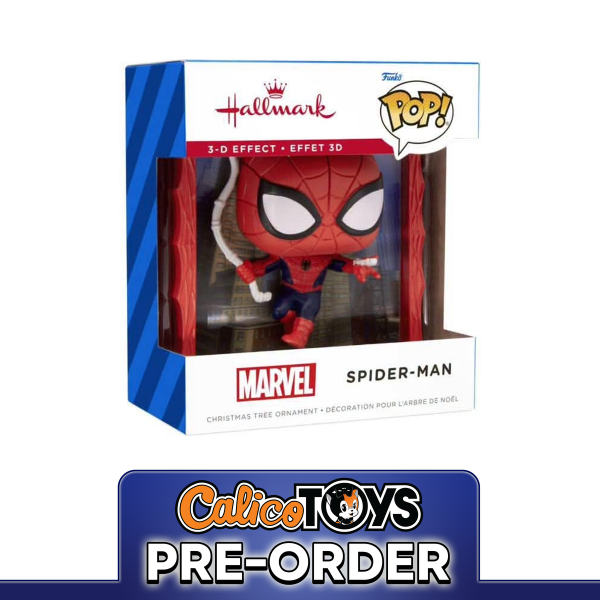 PRE ORDER POP! Hallmark Ornament: Marvel - Spider-man