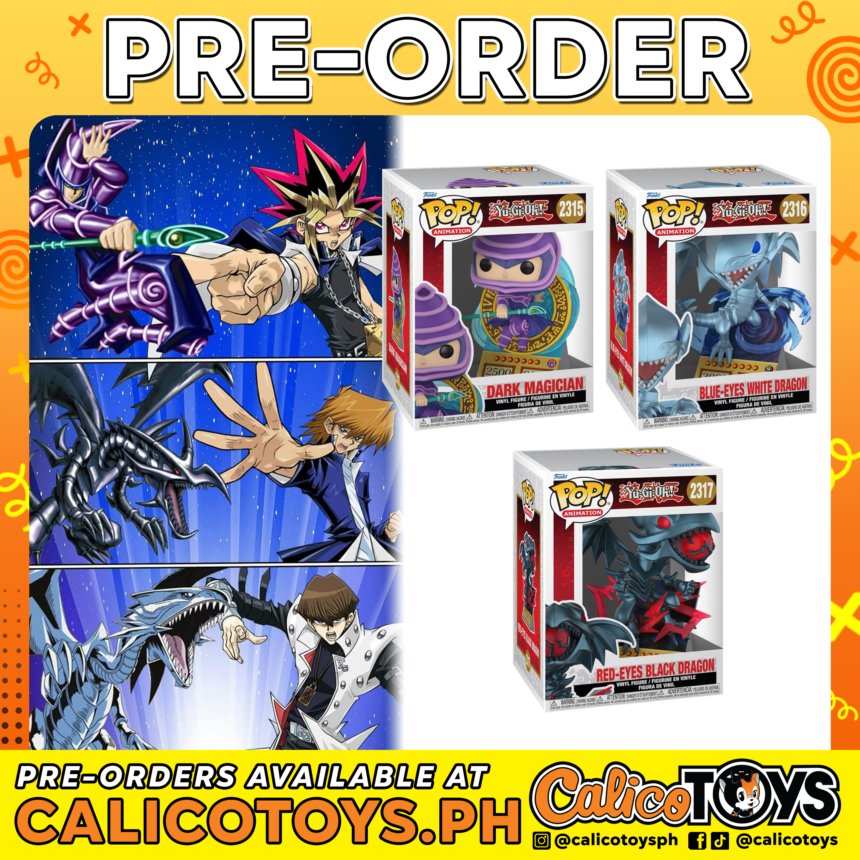 PRE-ORDER - Funko POP! Yu-Gi-Oh! Exclusives