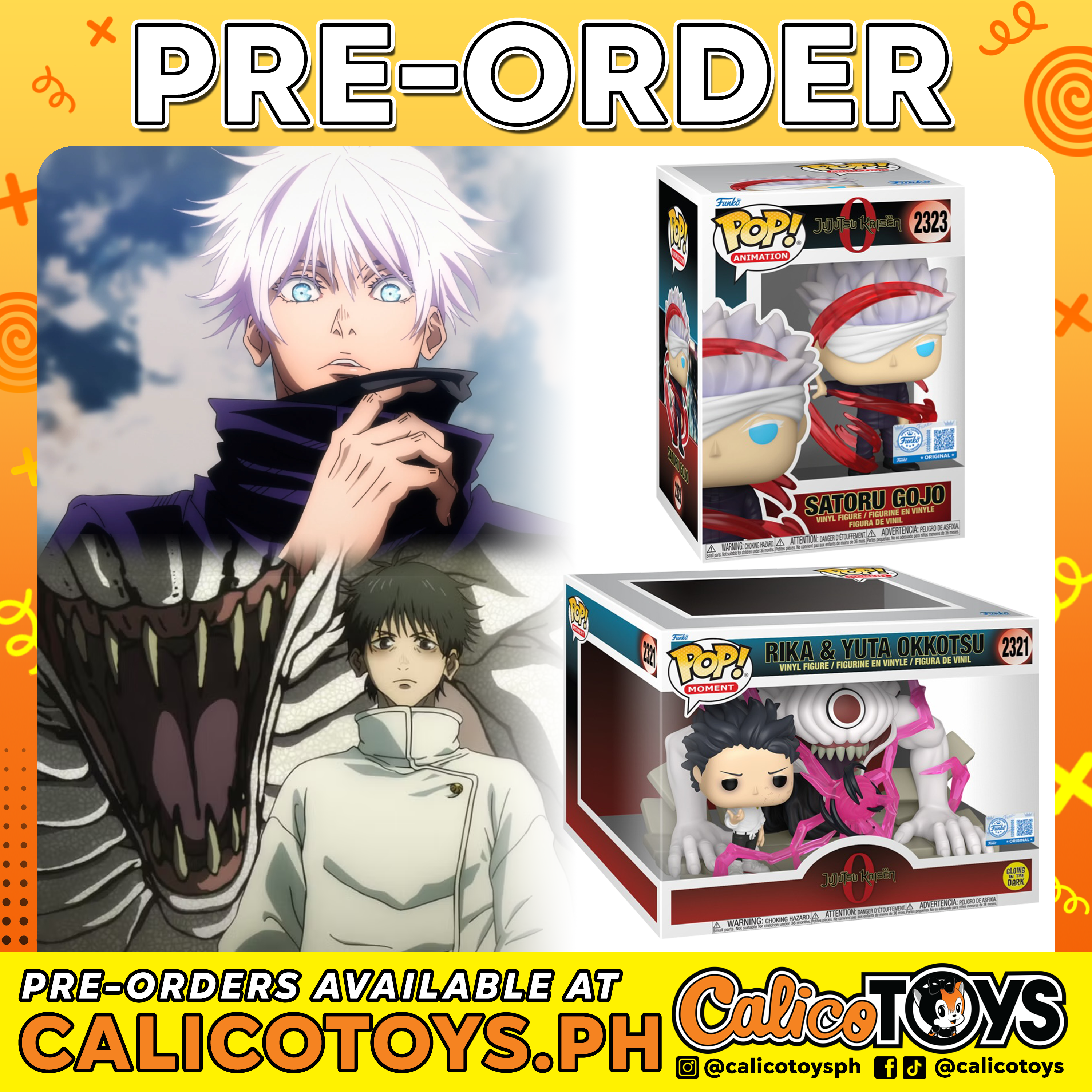 PRE-ORDER - Funko POP! Jujutsu Kaisen Exclusives