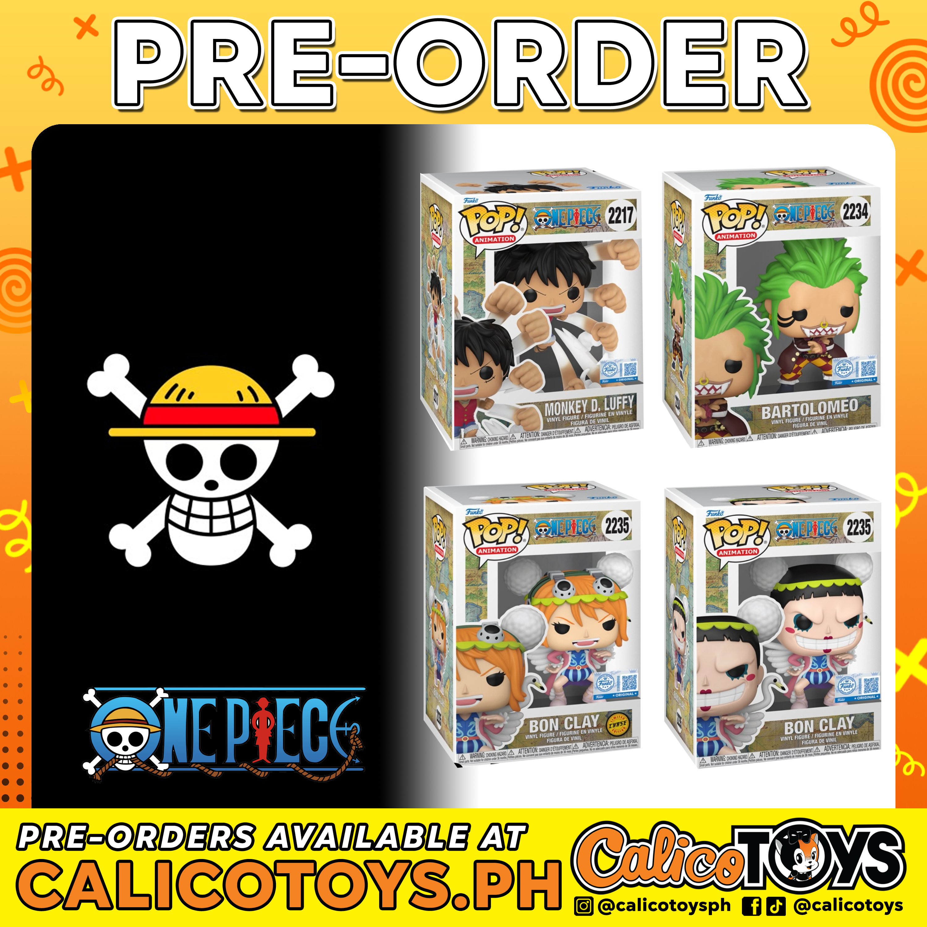 PRE-ORDER - Funko POP! One Piece Exclusives