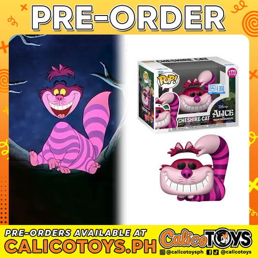 PRE-ORDER - POP! Alice in Wonderland - Cheshire Cat #1773 (Funko Shop Exclusive)