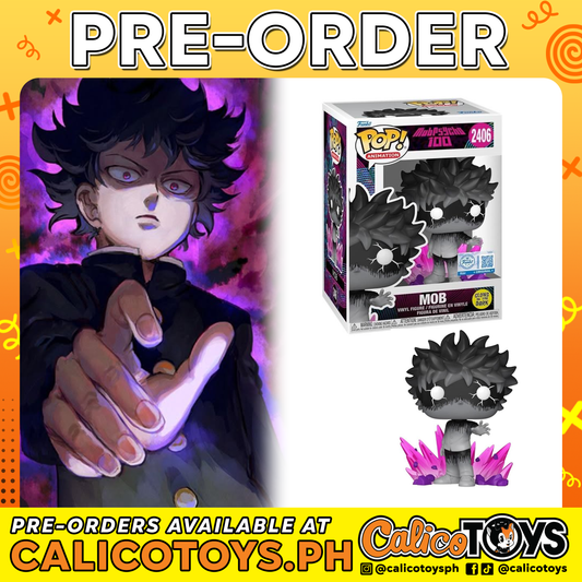 PRE-ORDER - POP! Animation: Mob Psycho 100 - Mob GiTD #2406 (Funko Shop Exclusive)