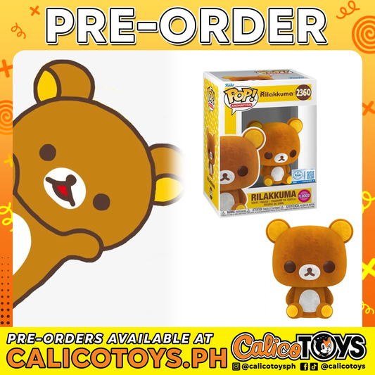 PRE-ORDER - POP! Animation: Rilakkuma - Rilakkuma Flocked (Hot Topic Exclusive)