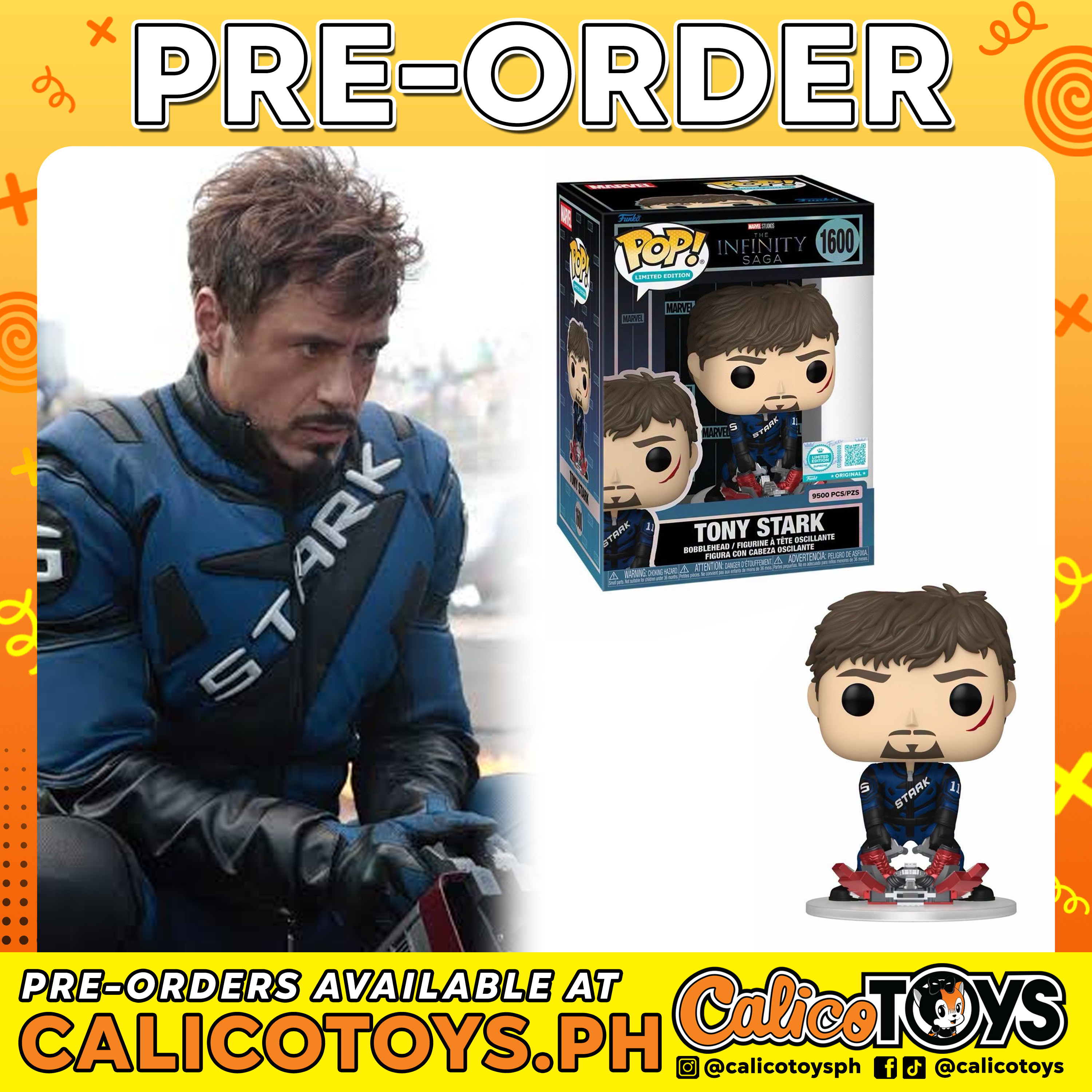 PRE-ORDER - POP! Limited Edition: The Infinity Saga - Tony Stark LE9500 (Walmart Exclusive) (Copy)