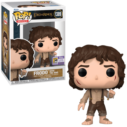 POP! Movies: Lord Of The Rings - Frodo with The Ring (SDCC 2023) with Protector