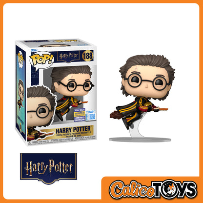 PRE-ORDER - Funko POP! Harry Potter - Harry Potter Quidditch (2025 Winter Convention Limited Edition) #188