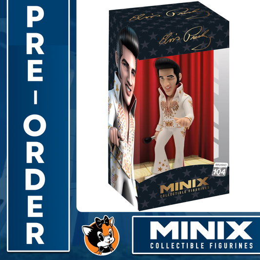 Minix Music - Elvis -  Elvis White Suit 104