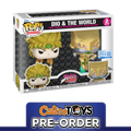 PRE-ORDER Funko POP! Animation: Jojo Bizarre Adventure - Dio & The World 2-Pack (Funko Shop Exclusive)