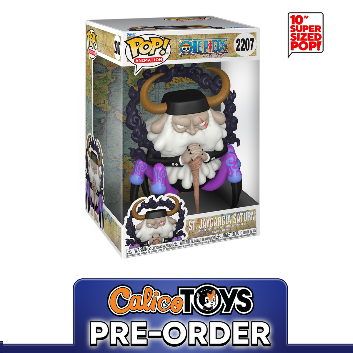 PRE-ORDER Funko POP! Animation: One Piece – St. Jaygarcia Saturn 10-Inch #2207